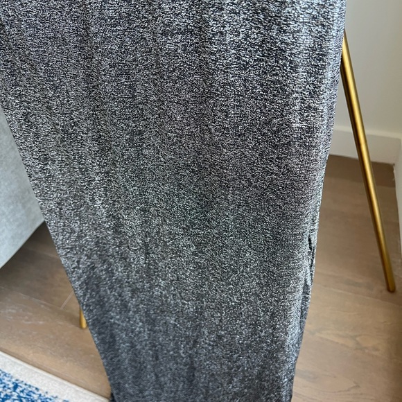 Ted Baker Shimmery silver gown size small - Picture 8 of 9